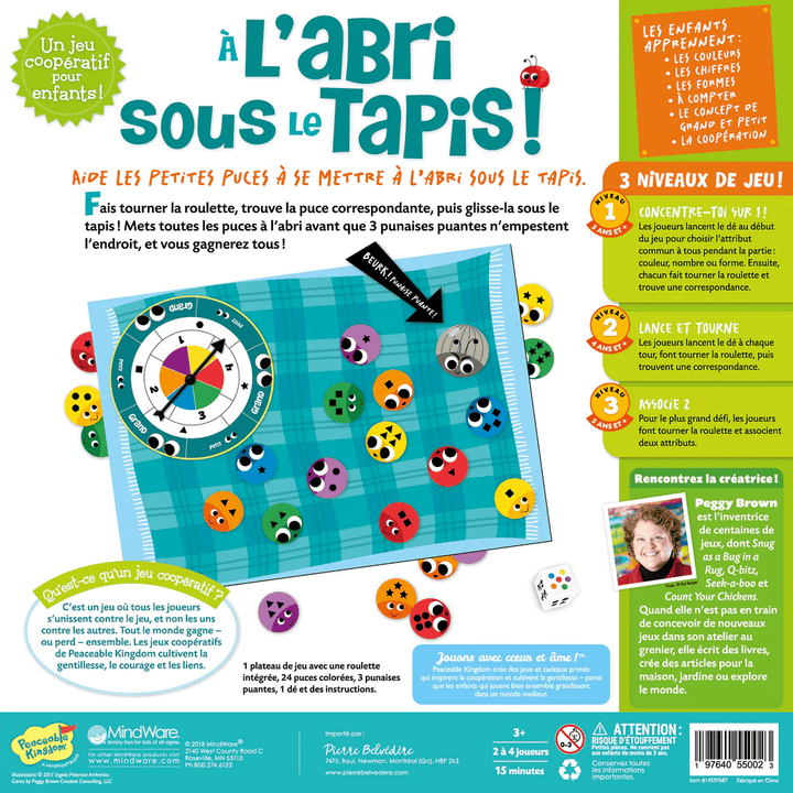 À l'abri sous le tapis! (FR) JEUX - Enfants - Enfants 3 ans +