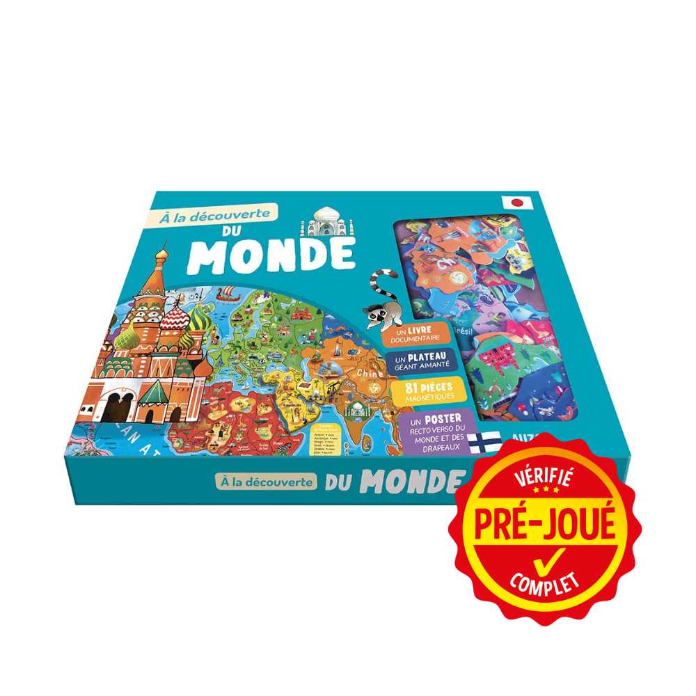 A la découverte du monde (pré-joué) (FR) BAZAR - Bazar - Enfants