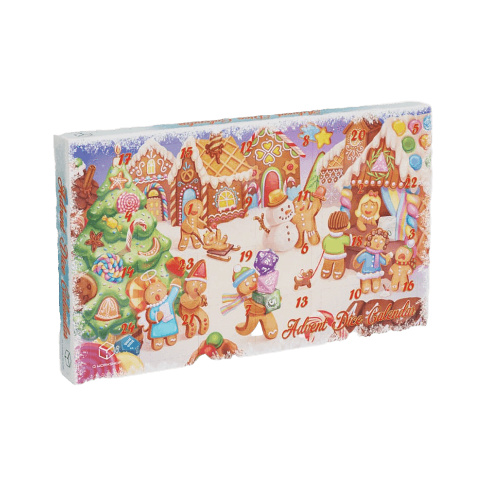 Q-Workshop - Advent Dice Calendar 2024 #5 Accessoires - Dés - Jeux de rôle