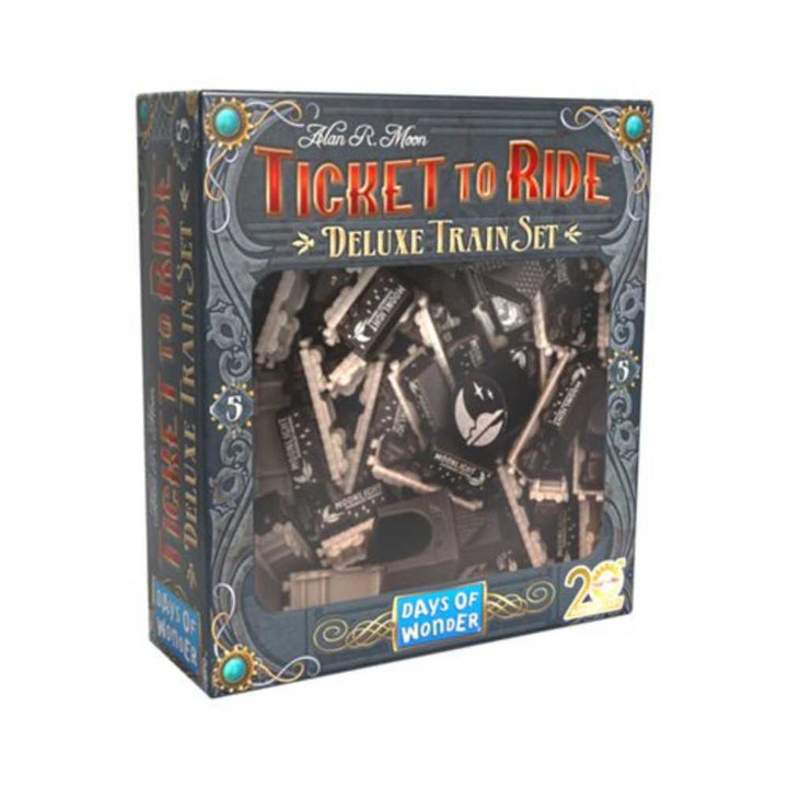 Ticket to Ride - 20th Anniversary Deluxe Train Set - Noir Accessoires - Pièces de jeu