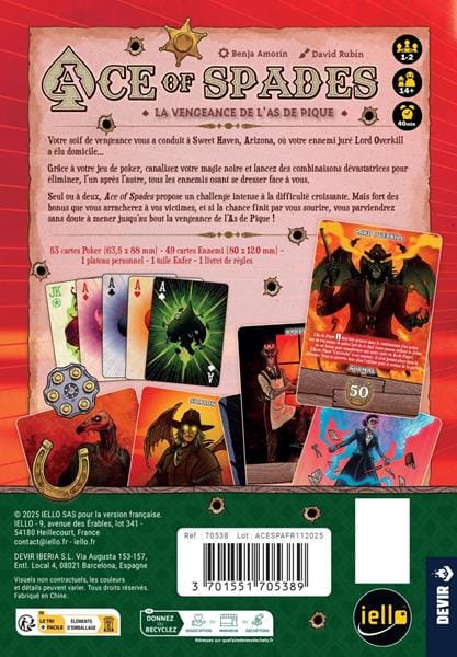 Ace of Spades (FR) JEUX - Stratégie - Stratégie intermédiaire