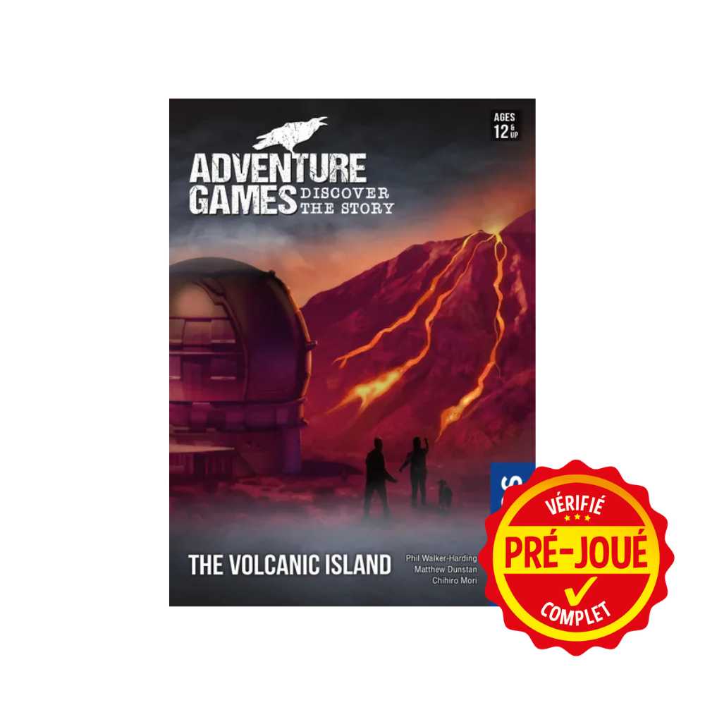 Adventure Games: The Volcanic Island (pré-joué) (EN) BAZAR - Bazar - COOP