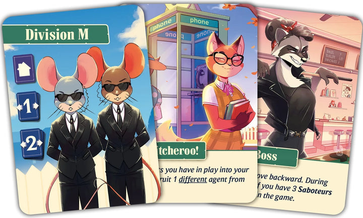Agent Avenue - Exp. Division M (EN) JEUX - Deux joueurs