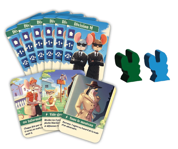 Agent Avenue - ext. Division M (FR) JEUX - Deux joueurs