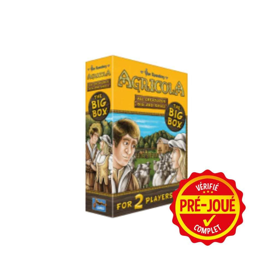 Agricola: All Creatures Big and Small, Big Box (pré-joué) (EN) BAZAR - Bazar - Stratégie