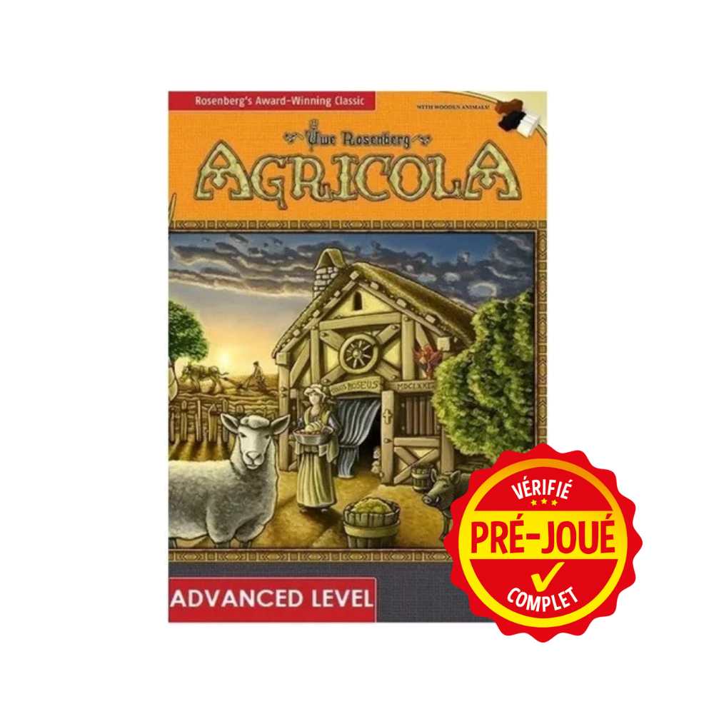 Agricola - Revised Edition- 2020 (pré-joué) (EN) BAZAR - Bazar - Stratégie
