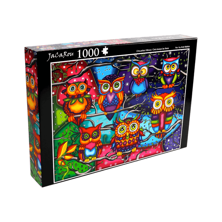 Chouettes hiboux | Owl Always Be There casse-tête JaCaRou puzzle
