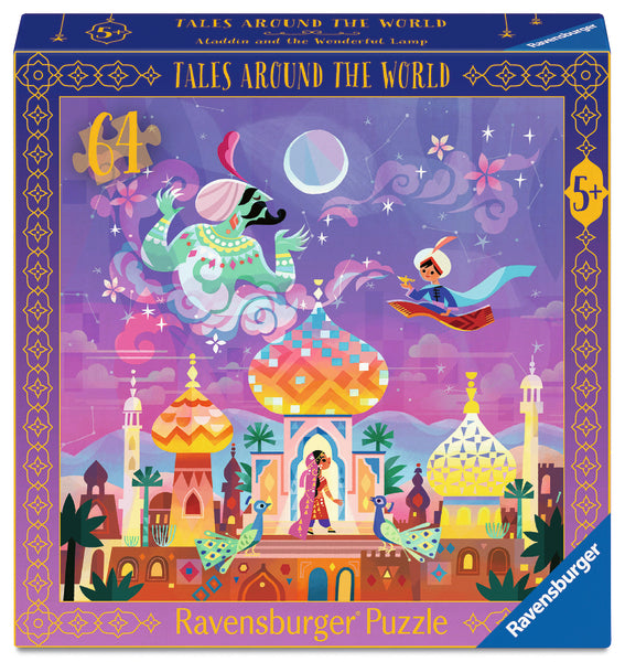 Aladdin and the Wonderful Lamp (64pcs) CASSE-TÊTE - 50 - 99 morceaux