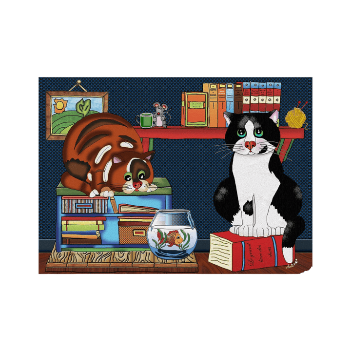 Amours de Chats | Cat Love (Puzzle 500 pcs) CASSE-TÊTE - 400 - 550 morceaux