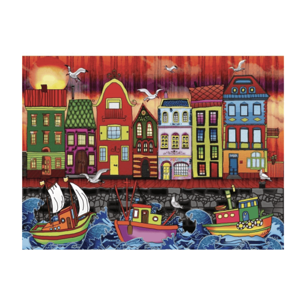 Amsterdam (Puzzle 1000 pcs) CASSE-TÊTE - 1000 morceaux