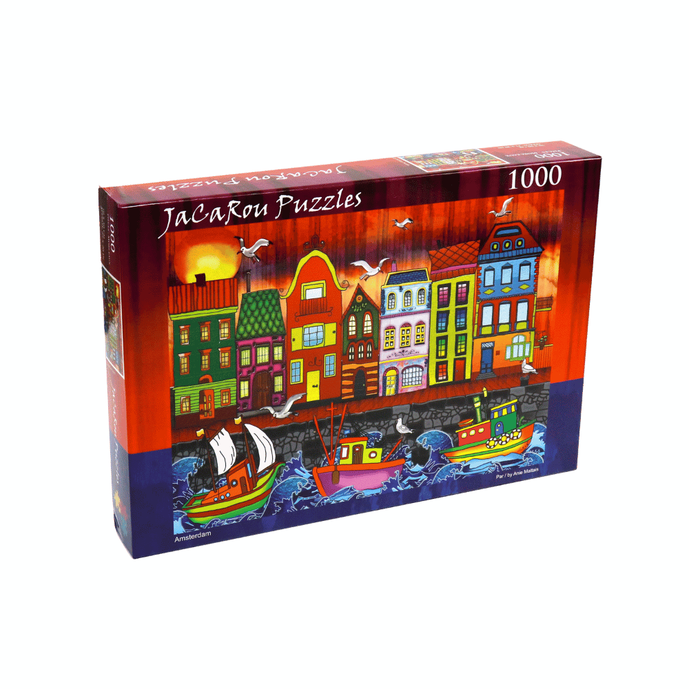 Amsterdam (Puzzle 1000 pcs) CASSE-TÊTE - 1000 morceaux