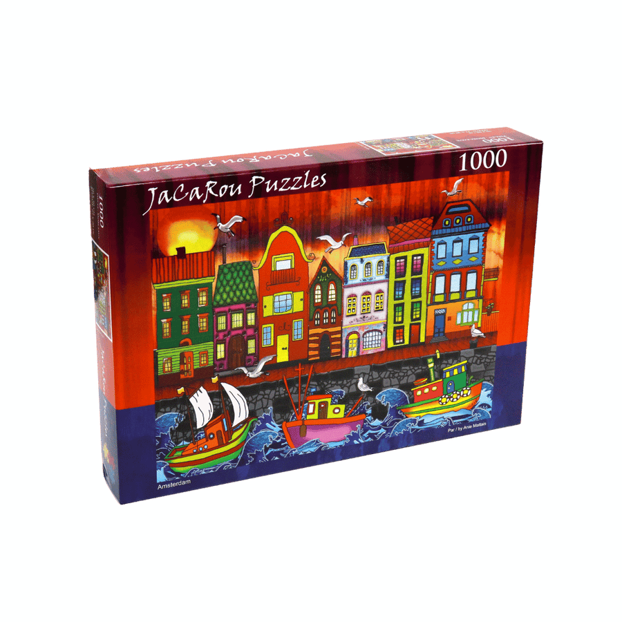 Amsterdam (Puzzle 1000 pcs) CASSE-TÊTE - 1000 morceaux