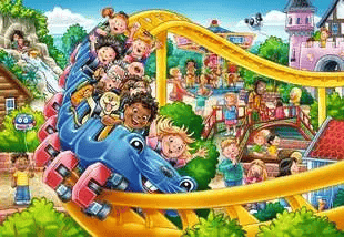 Amusement Park (2x24pcs) CASSE-TÊTE - 2 - 24 morceaux