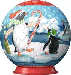Animal Cheer 3D Christmas Balls (56pcs) - Variés CASSE-TÊTE - Casse-tête 3D