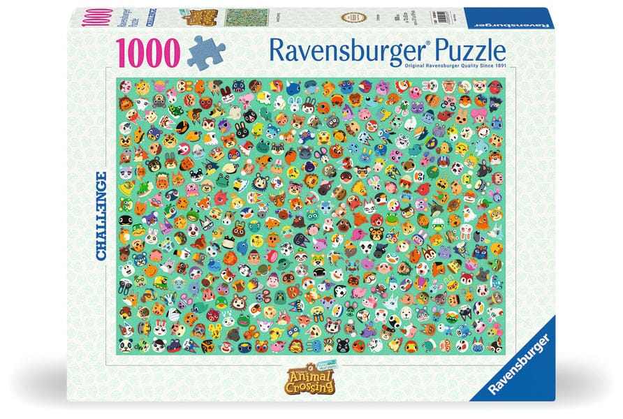 Animal Crossing Challenge (1000 pcs) CASSE-TÊTE - 1000 morceaux