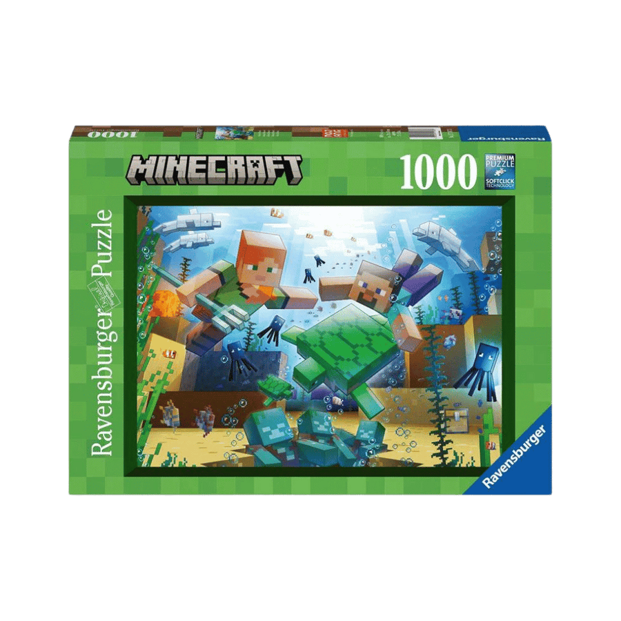 Minecraft Mosaic Puzzle Ravensburger casse-tête | L'As des jeux

