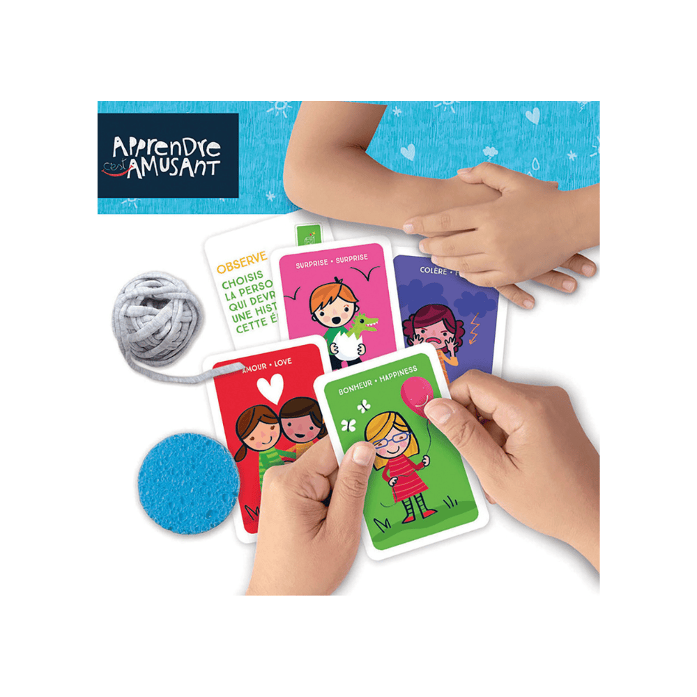 Apprendre c'est amusant - Les émotions (FR) JEUX - Éducatif