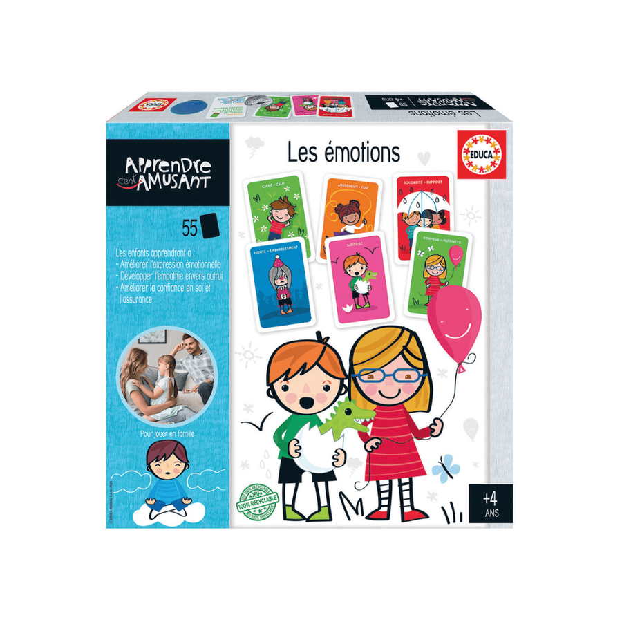 Apprendre c'est amusant - Les émotions (FR) JEUX - Éducatif