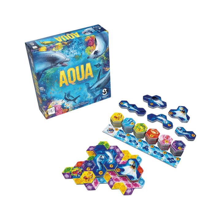 AQUA - Le jeu de la biodiversité marine (FR) JEUX - Famille