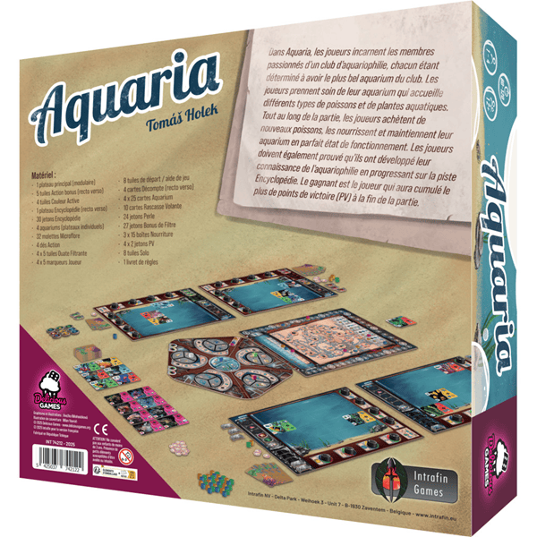 Aquaria (FR) JEUX - Stratégie - Stratégie intermédiaire