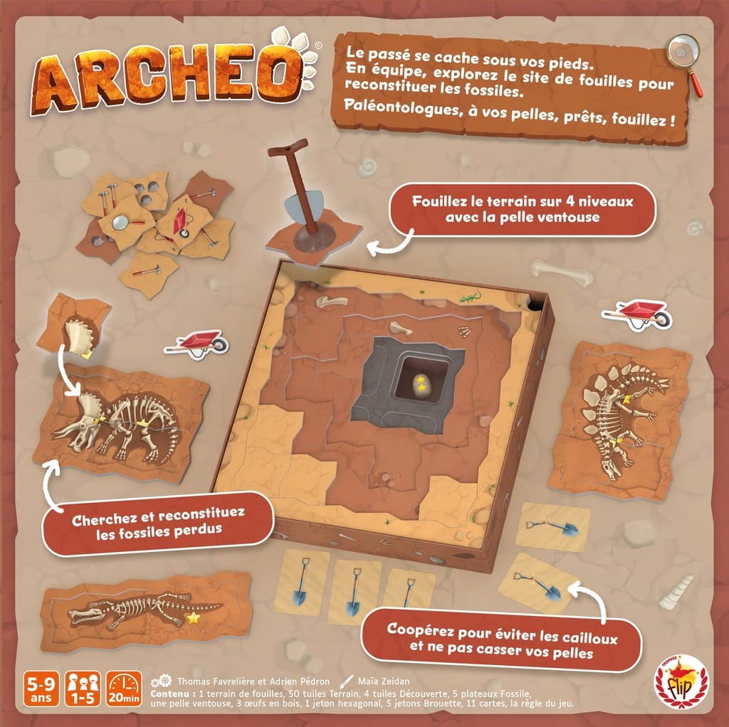 Archeo (FR) JEUX - Enfants - Enfants 5 ans +
