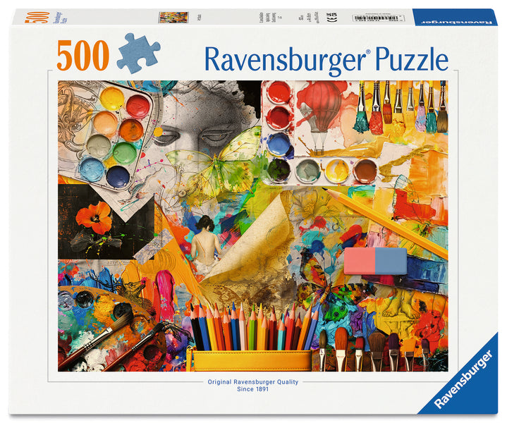 Art Studio (500pcs) CASSE-TÊTE - 400 - 550 morceaux