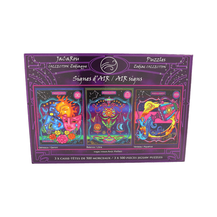 Signes d'air | Air Signs | Casse-tête JaCaRou Puzzle | Achat en ligne