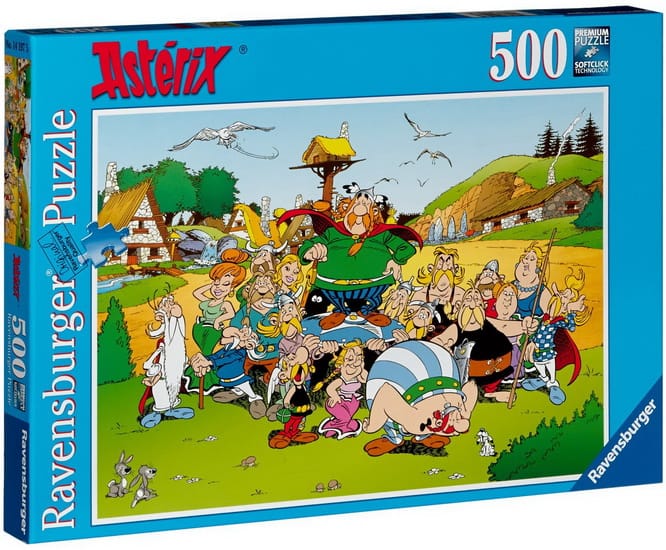 Asterix: The Village  (500 pcs) CASSE-TÊTE - 400 - 550 morceaux