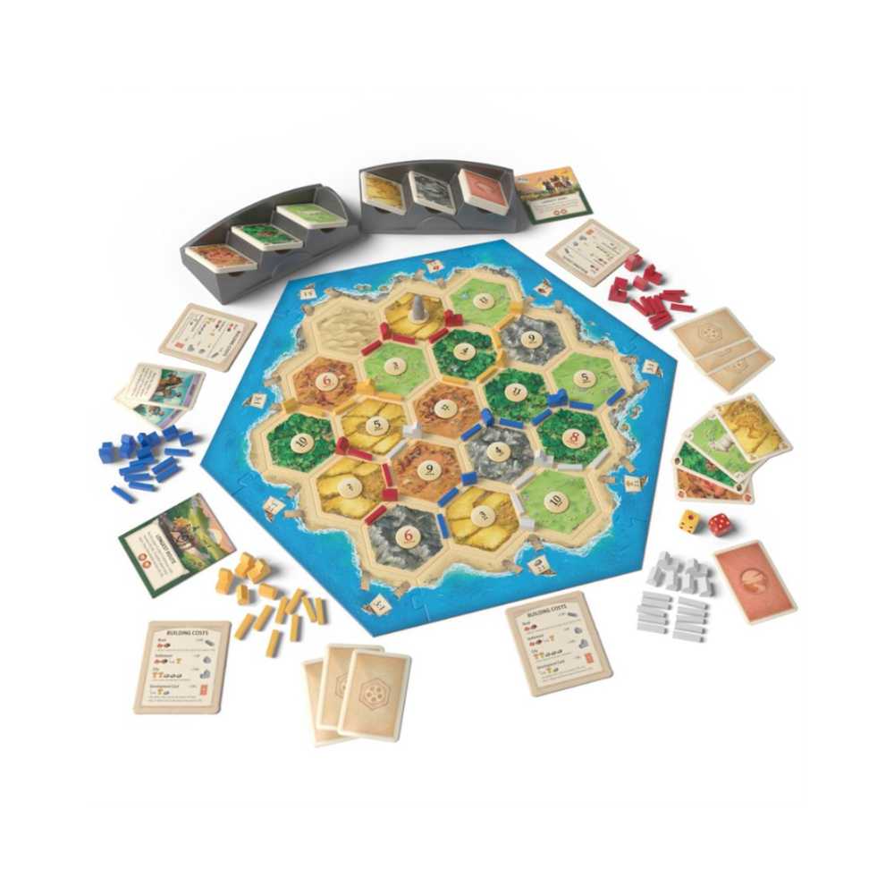 CATAN 6th Edition: jeu de société stratégie | Livraison rapide! 