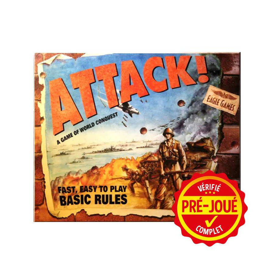 Attack! (pré-joué) (EN) BAZAR - Bazar - Stratégie