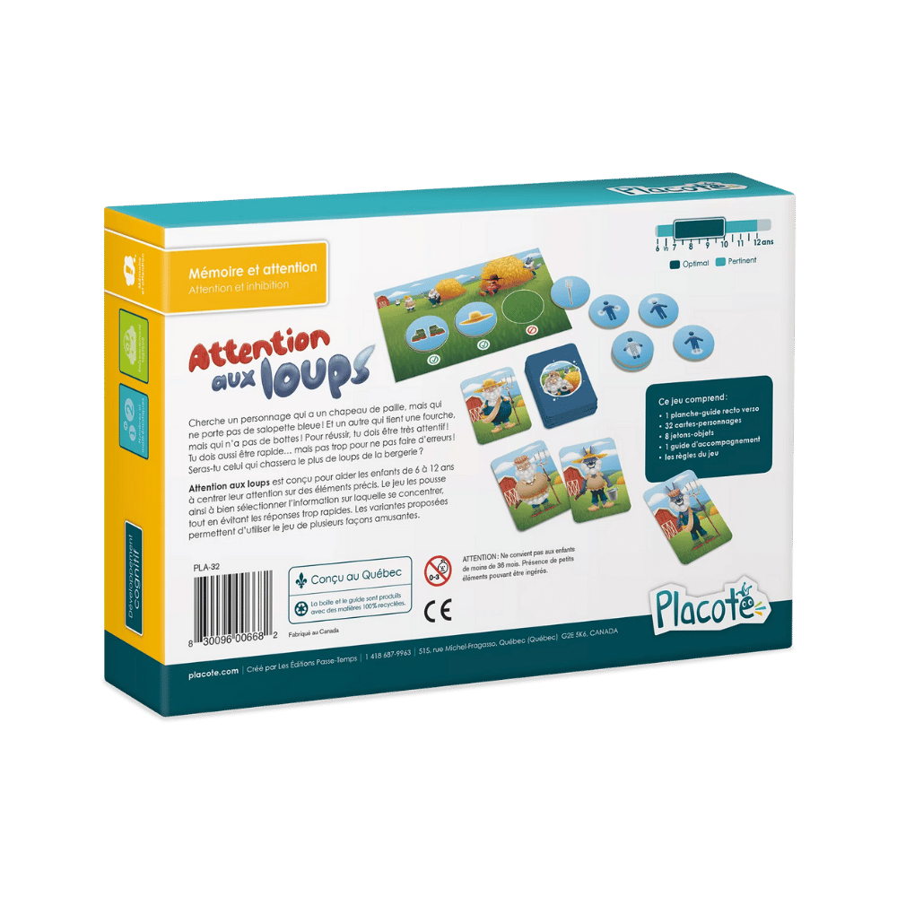 Attention aux loups - Nouvelle édition (FR) JEUX - Éducatif