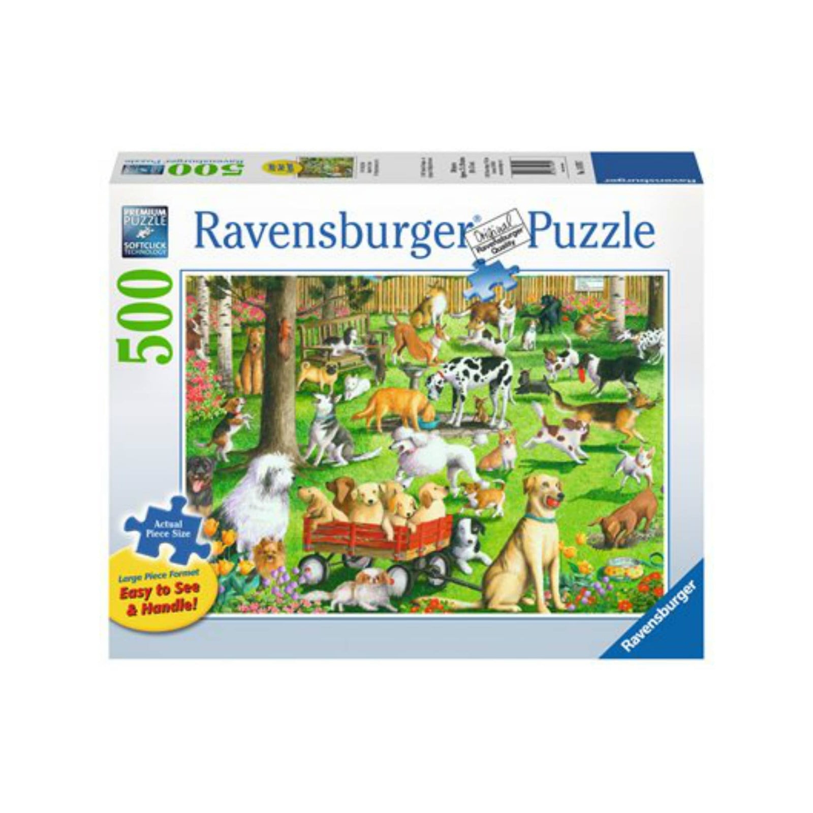Au parc à chiens |At the Dog Park (500 pcs LARGE) CASSE-TÊTE - 400 - 550 morceaux