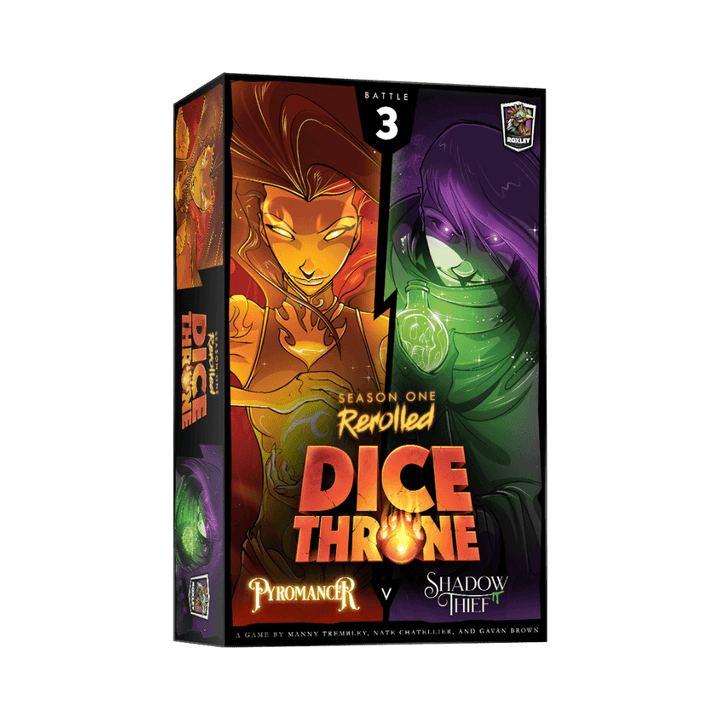 Dice Throne Sais. 1 - Pyromancien contre Voleur de l'ombre (FR)