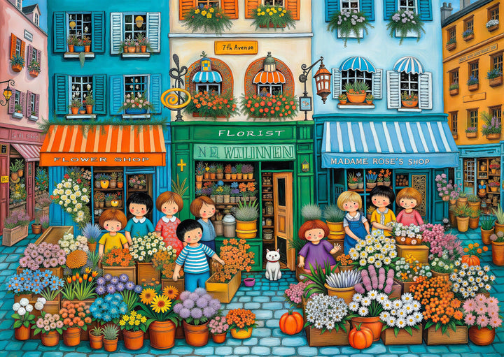 Avenue of Blossoms (1000pcs) CASSE-TÊTE - 1000 morceaux