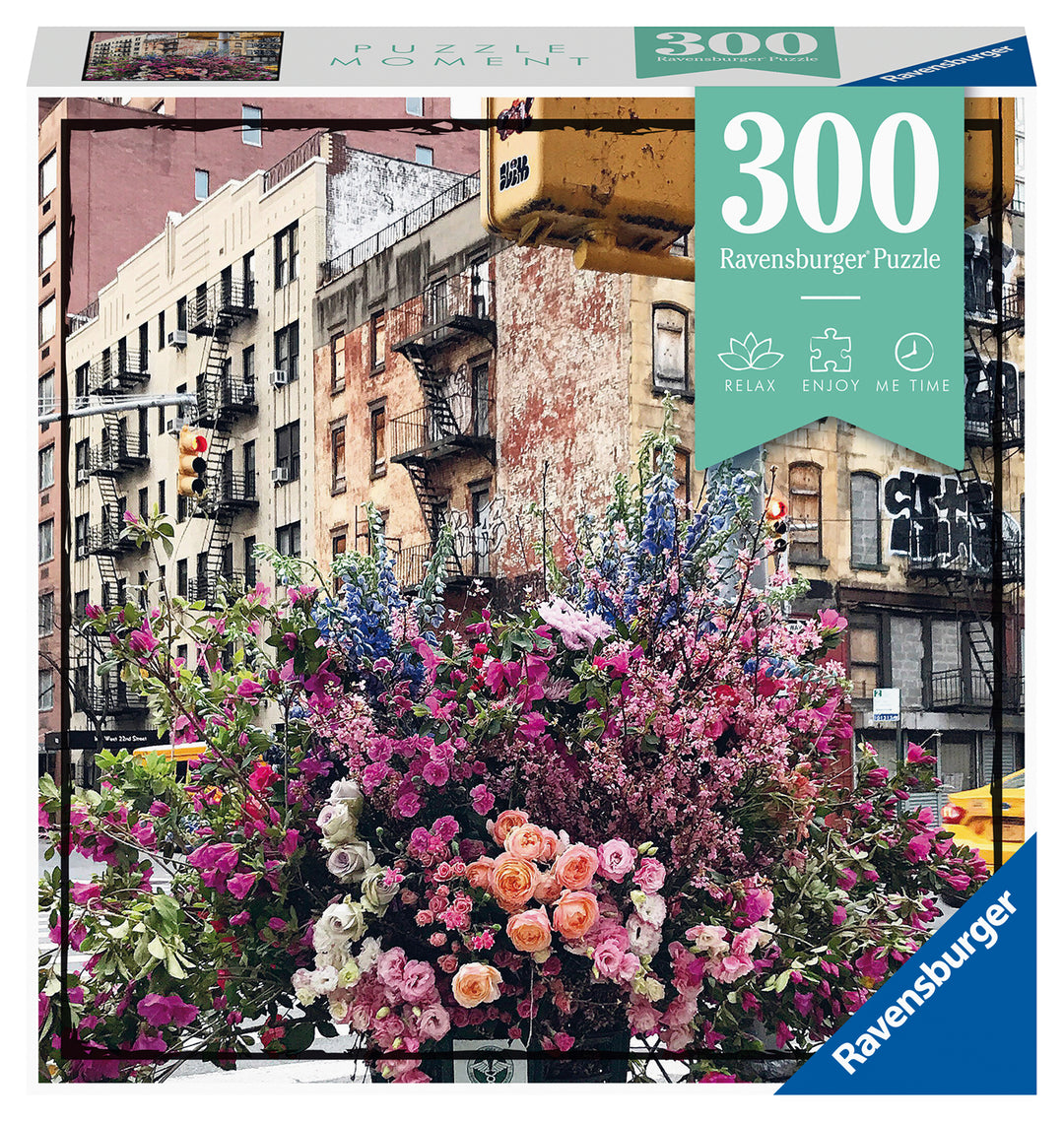 Puzzle 300 - Moments: Fleurs à New-York