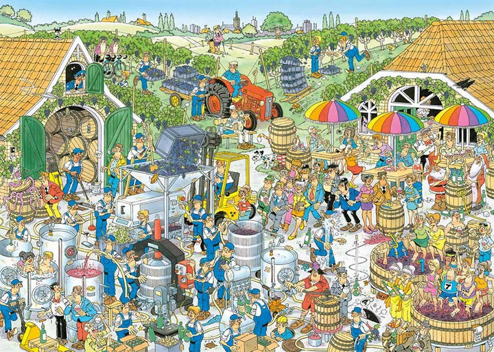 Puzzle 1000: Exploitation vinicole, JvH
