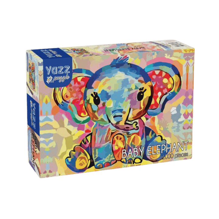 Baby Elephant (Puzzle 1000 pcs) CASSE-TÊTE - 1000 morceaux
