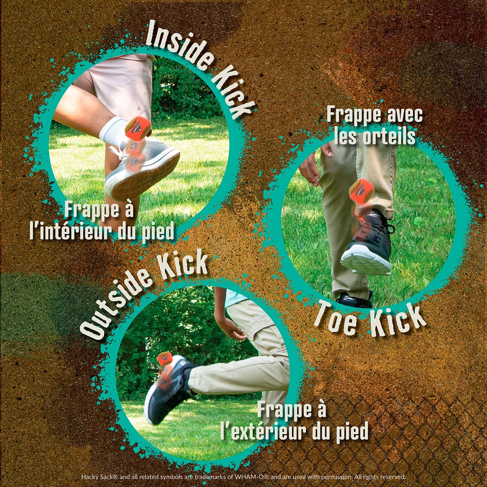 Balle de Aki Hacky Sack - L'original PASSE-TEMPS - Cirque et plein air