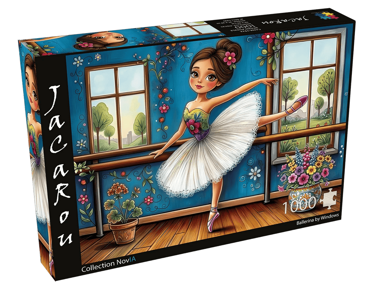 Ballerina With Windows (1000 pcs) CASSE-TÊTE - 1000 morceaux