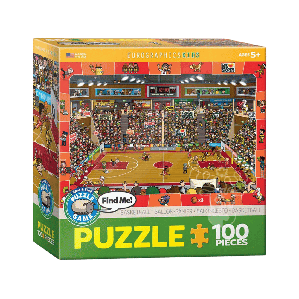 Basketball - Spot and Find CASSE-TÊTE - 100 - 150 morceaux