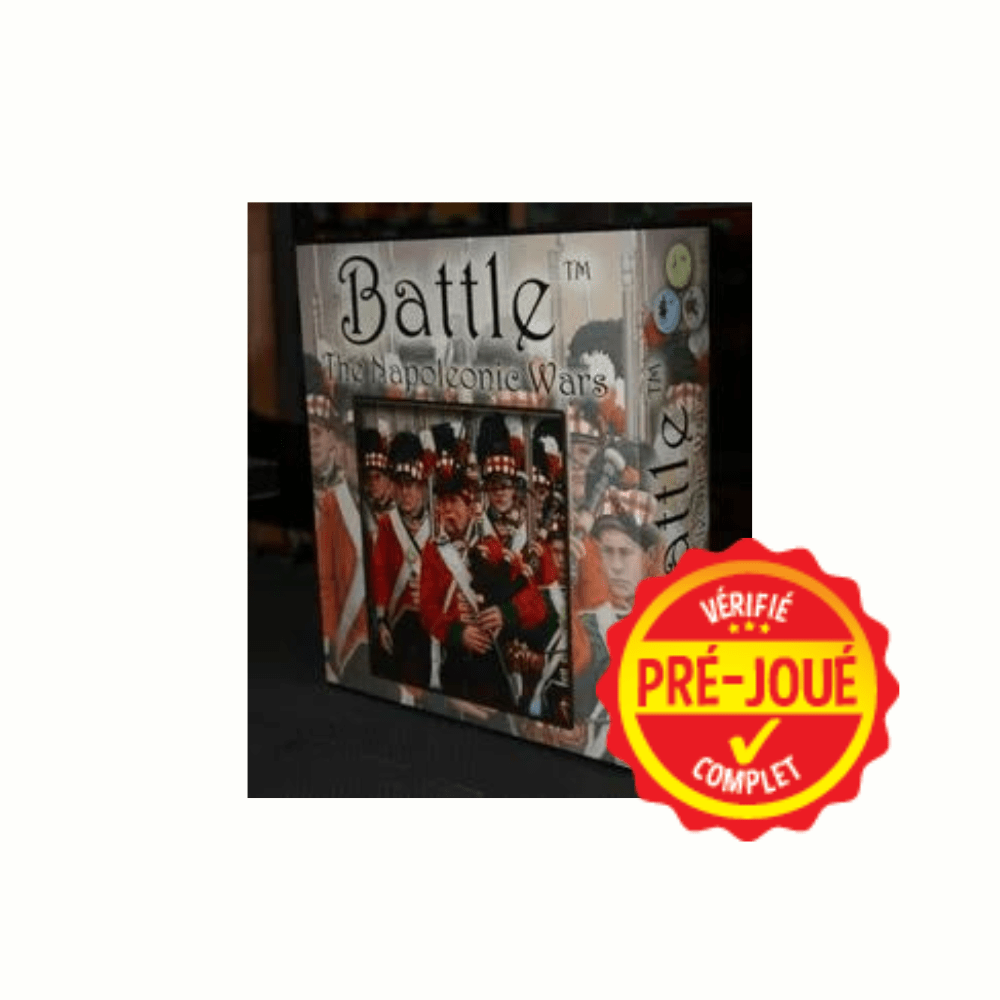Battle The Napoleonic Wars (pré-joué) (EN) BAZAR - Bazar - Stratégie