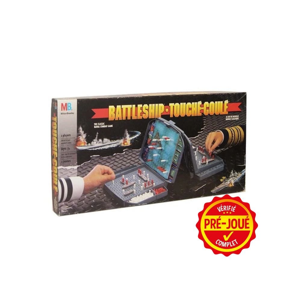 Battleship  / Touché-coulé 1996 (pré-joué) (ML) BAZAR - Bazar - Famille