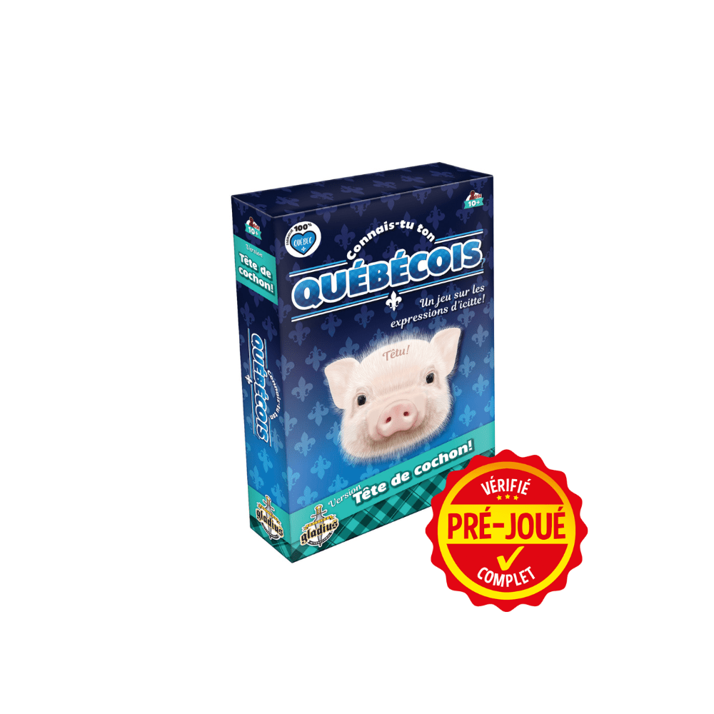 Connais-tu ton québécois ? Tete de cochon [pré-joué] (FR) BAZAR - Bazar - Ambiance (party)