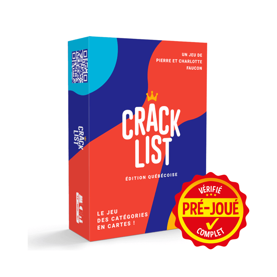Crack List - Édition québecoise [pré-joué] (FR) BAZAR - Bazar - Ambiance (party)
