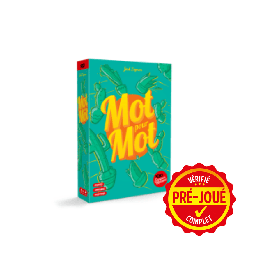 Mot pour mots (pré-joué) (FR) BAZAR - Bazar - Ambiance (party)