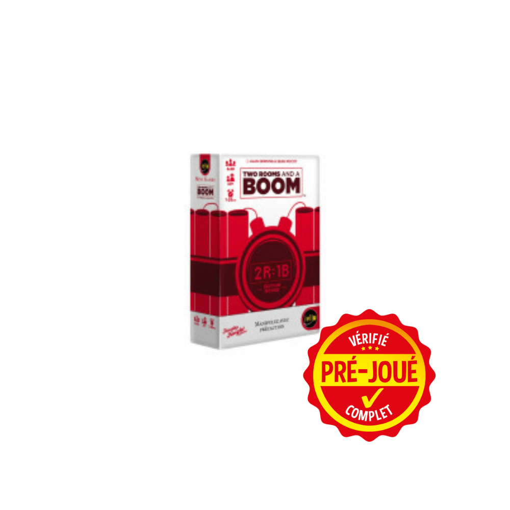 Two Rooms and the Boom - Édition rouge [pré-joué] (FR) BAZAR - Bazar - Ambiance (party)