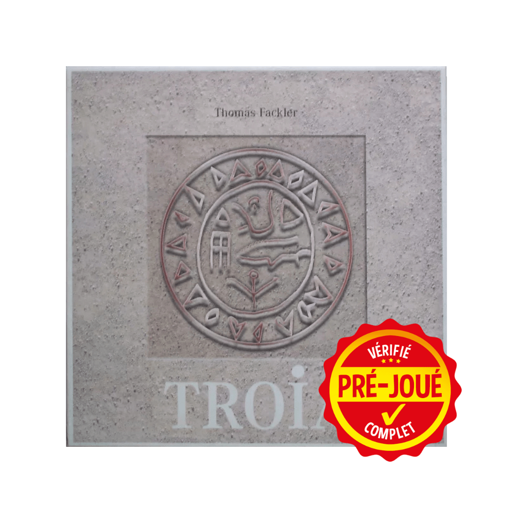 Troia (Allemand, Règles françaises incluses) (Pré-joué) (FR) BAZAR - Bazar - Classique