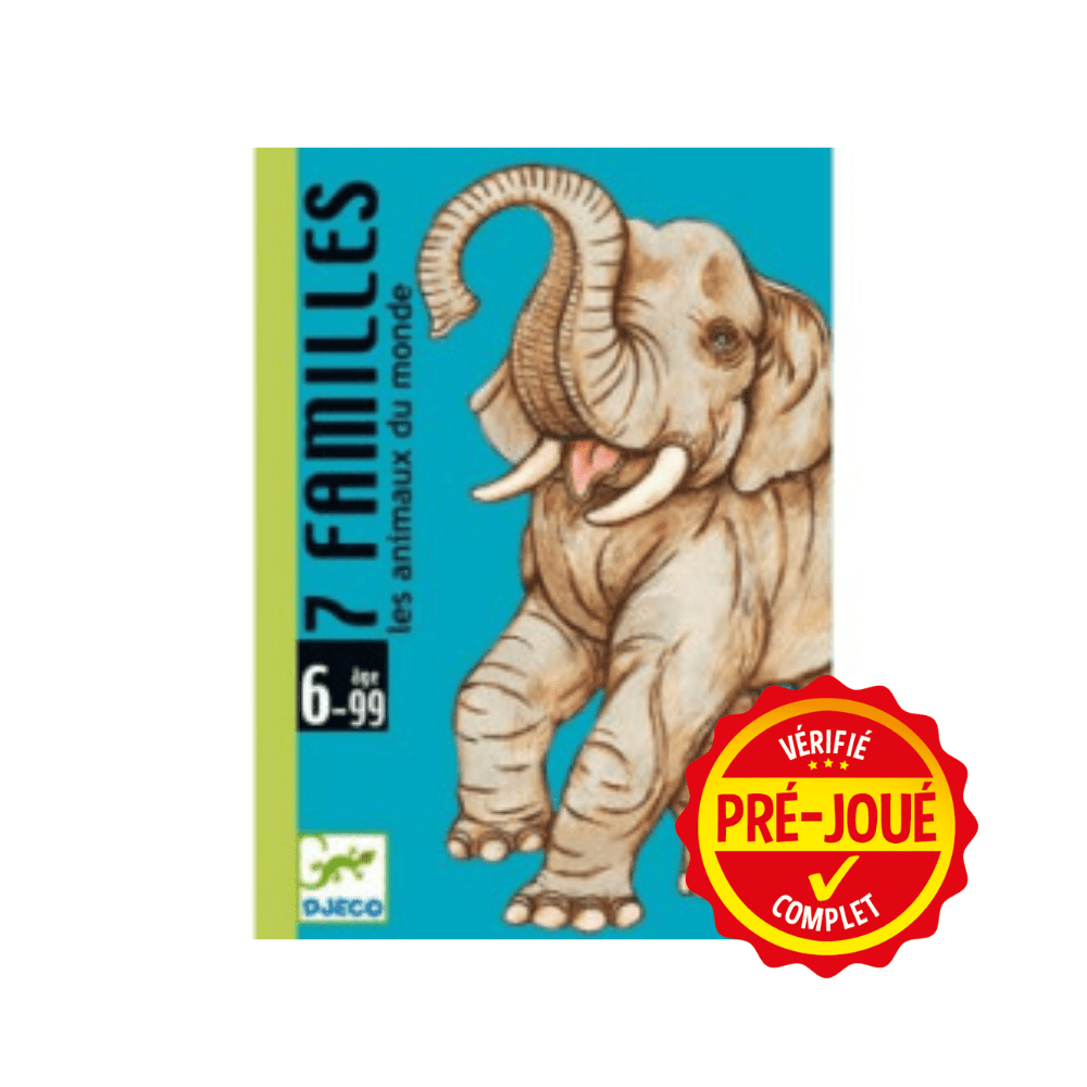 7 familles / Les animaux du monde (pré-joué) (FR) BAZAR - Bazar - Enfants