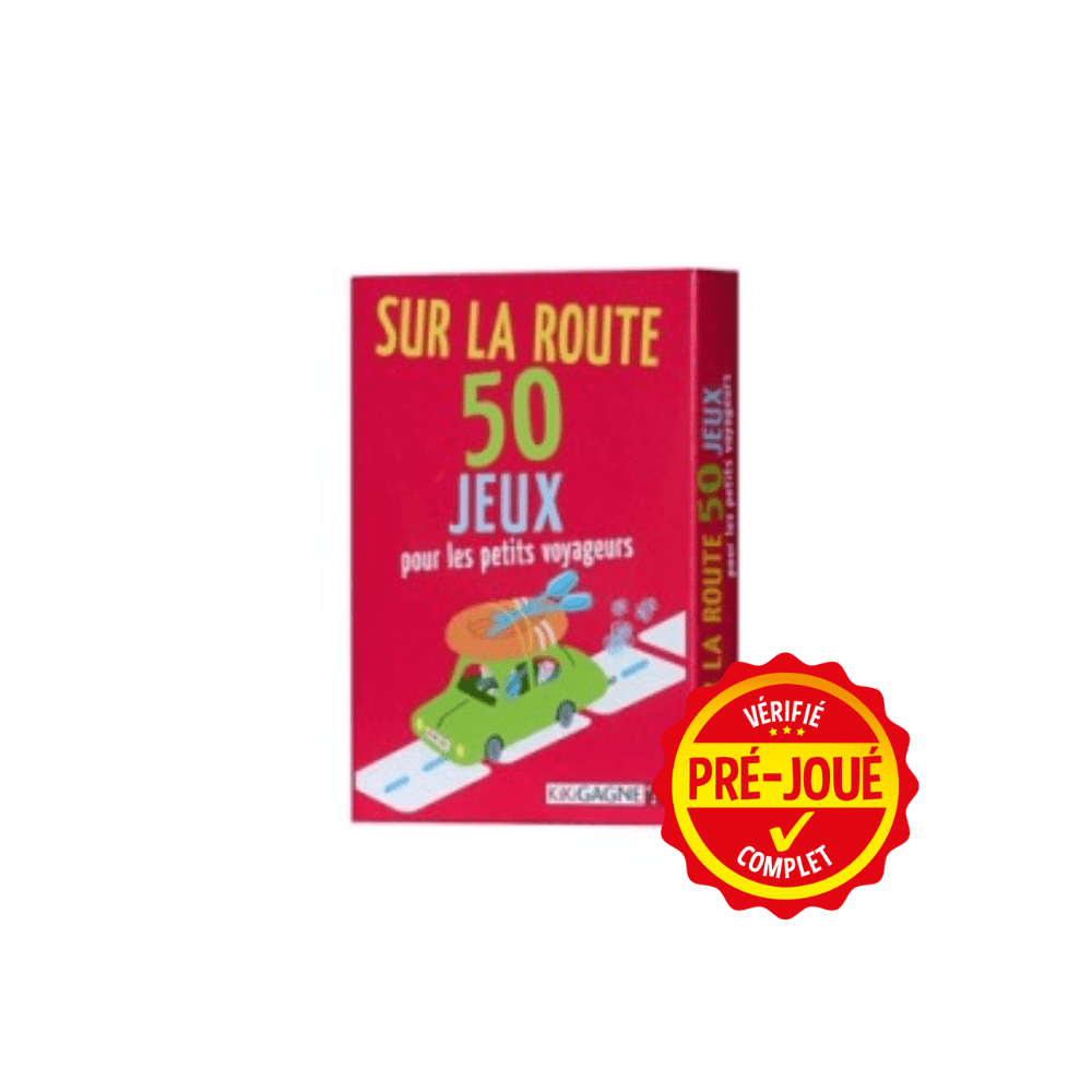 Sur la route 50 jeux pour petits voyageurs (pré-joué) (FR) BAZAR - Bazar - Enfants