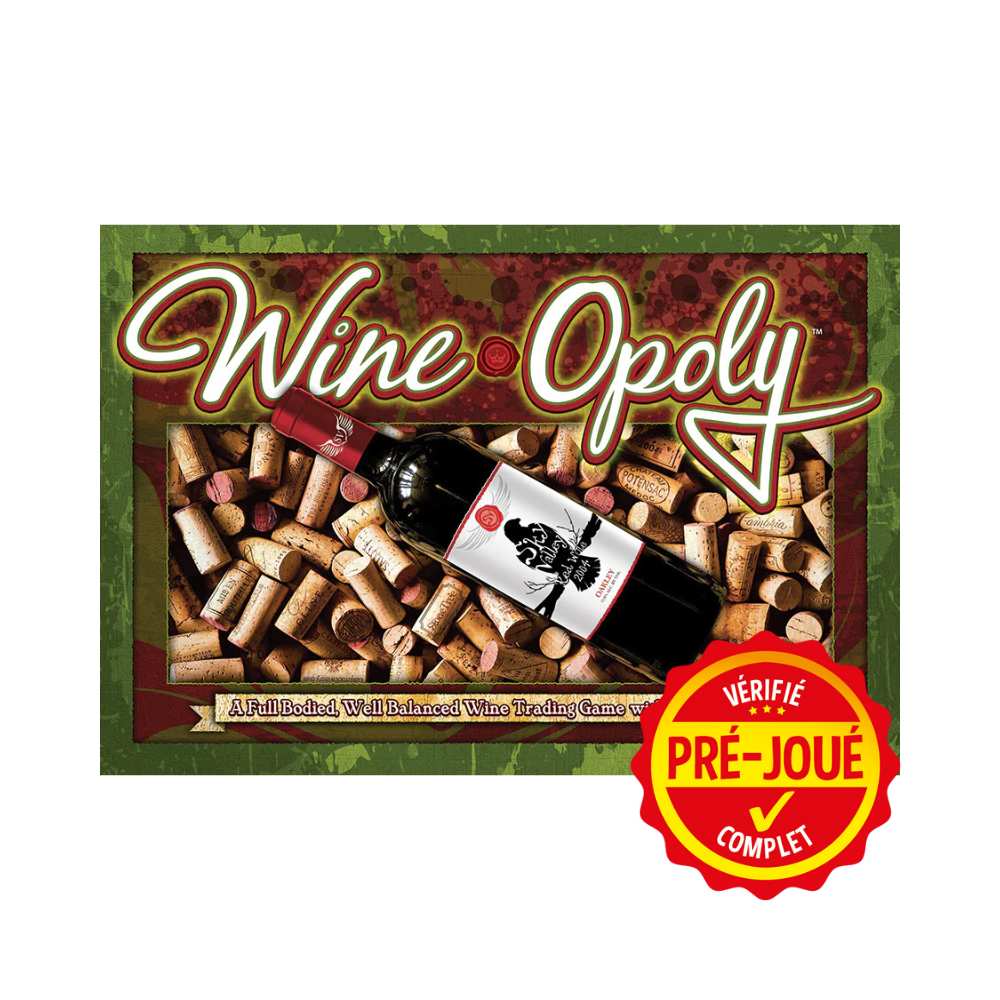 Wine Opoly [pré-joué] (ML) BAZAR - Bazar - Famille